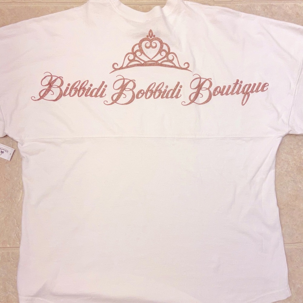 New Disney Parks Bibbidy Bobbidy Boutique spirit Jersey